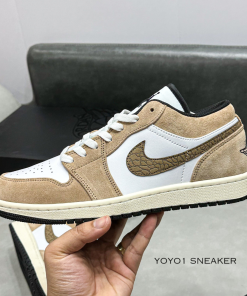 nike jordan 1 low brown elephant like auth 9