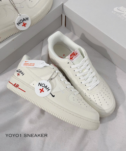 Nike Air Force 1 NOAH 'White Red' - Like Auth giay nike air force 1 NOAH white red like auth 4