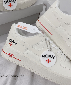 Nike Air Force 1 NOAH 'White Red' - Like Auth giay nike air force 1 NOAH white red like auth 6