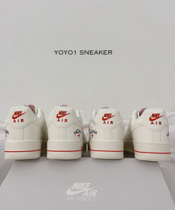 Nike Air Force 1 NOAH 'White Red' - Like Auth giay nike air force 1 NOAH white red like auth 7