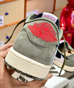 nike jordan travis scott black olive 11