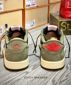 nike jordan travis scott black olive 12