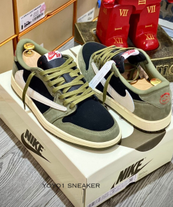 nike jordan travis scott black olive 3