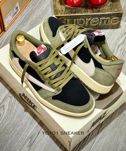 nike jordan travis scott black olive 4