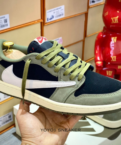 nike jordan travis scott black olive 6