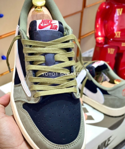 nike jordan travis scott black olive 8