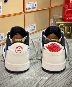 travis scott jordan 1 black olive like auth