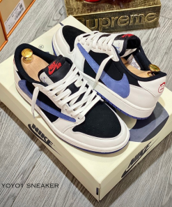 travis scott jordan 1 black olive like auth 6