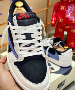 travis scott jordan 1 black olive like auth 8