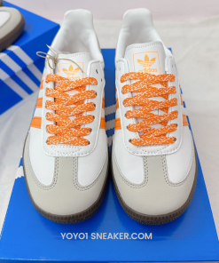 adidas samba og white equipment orange 5
