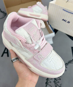 M.L.B Chunky Liner Mid Denim Yankees 'Pink' - Like Auth 2 1