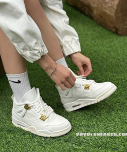 Nike Air Jordan 4 ‘Metallic Gold’ Like Auth 2 22