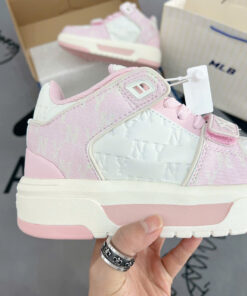 M.L.B Chunky Liner Mid Denim Yankees 'Pink' - Like Auth 5 1