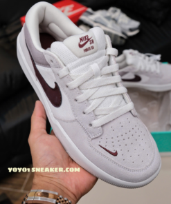 Giày Nike SB Force 58 Light Smoke Burgundy Like Auth 6 17