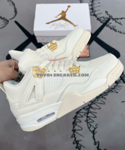 Nike Air Jordan 4 ‘Metallic Gold’ Like Auth 6 19