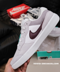 Giày Nike SB Force 58 Light Smoke Burgundy Like Auth 8 9