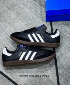 Adidas Samba OG 'Black' Like Auth giay adidas samba og black 2