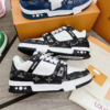 LV Trainer White Black (38) giay louis vuitton trainer like auth 1