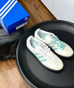 Adidas Samba OG 'White Hazy Green' Like Auth z6203195468492 e032114aa9c00539dba2441ef6e229dd