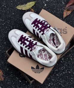 Giày Adidas Samba OG ‘Wonder White Maroon’ Like Auth z6353803882439 58cec81bc6f679f19b07d7a26455c9ca