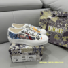 Dior B56 White Pattern Stork Multi Color 2