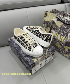 Dior B56 White Pattern Logo Black 6