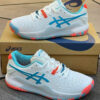 ASICS GEL-RESOLUTION 9 WHITE LIGHT BLUE ORANGE z6368426678695 b11bbd2e2153e7888f9398c5d312178d