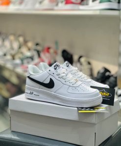 Air Force 1 White Black Sale Lẻ Size 40