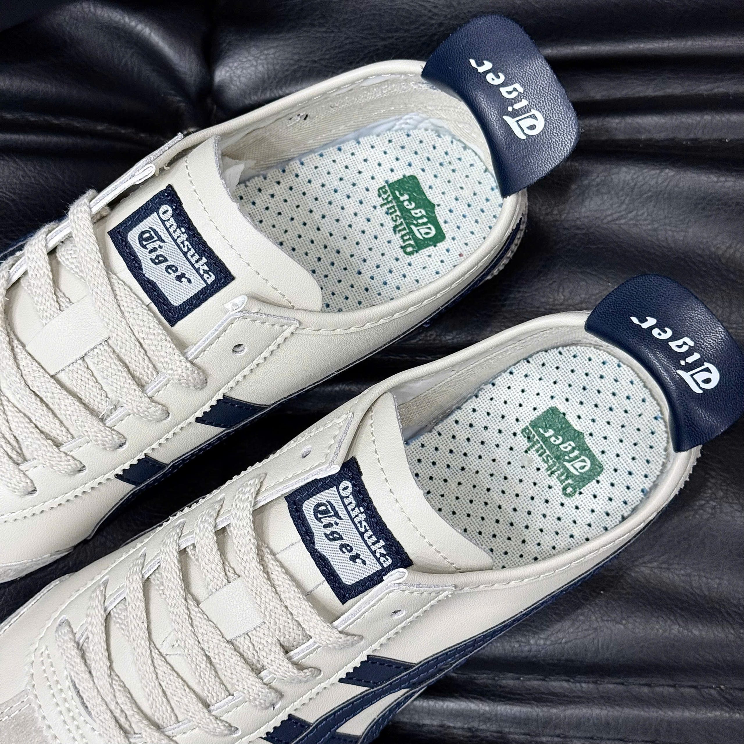 Giày Onitsuka Tiger 'Cream Navy' Like Auth Giày Onitsuka Tiger 'Cream Navy' Like Auth - Ảnh 4