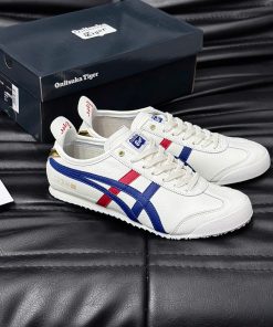 Giày Onitsuka Tiger Mexico 66 'White Blue Red' Like Auth