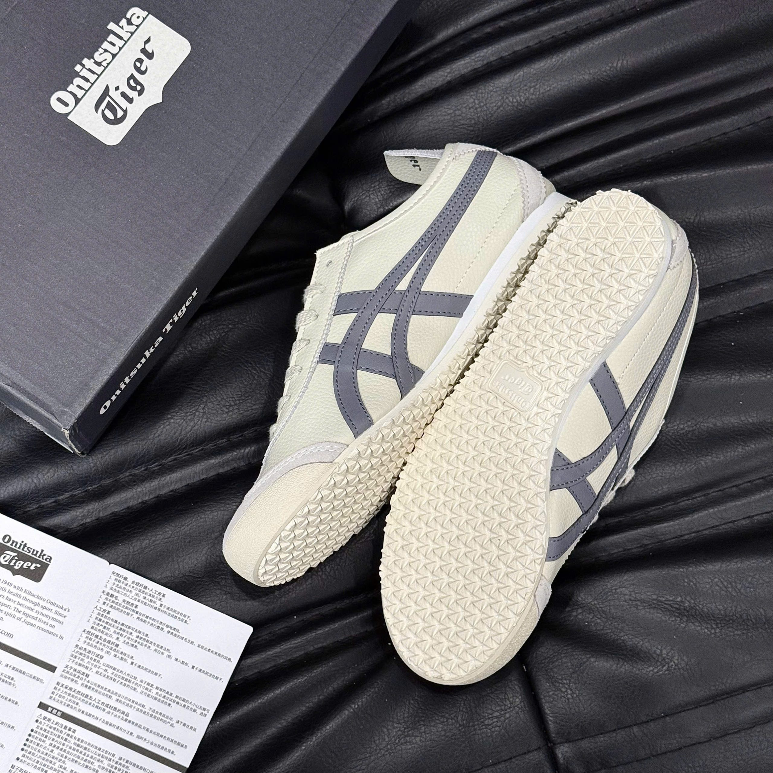 Giày Onitsuka Tiger Mexico 'Warm Grey' Like Auth Giày Onitsuka Tiger Mexico 'Warm Grey' Like Auth - Ảnh 4