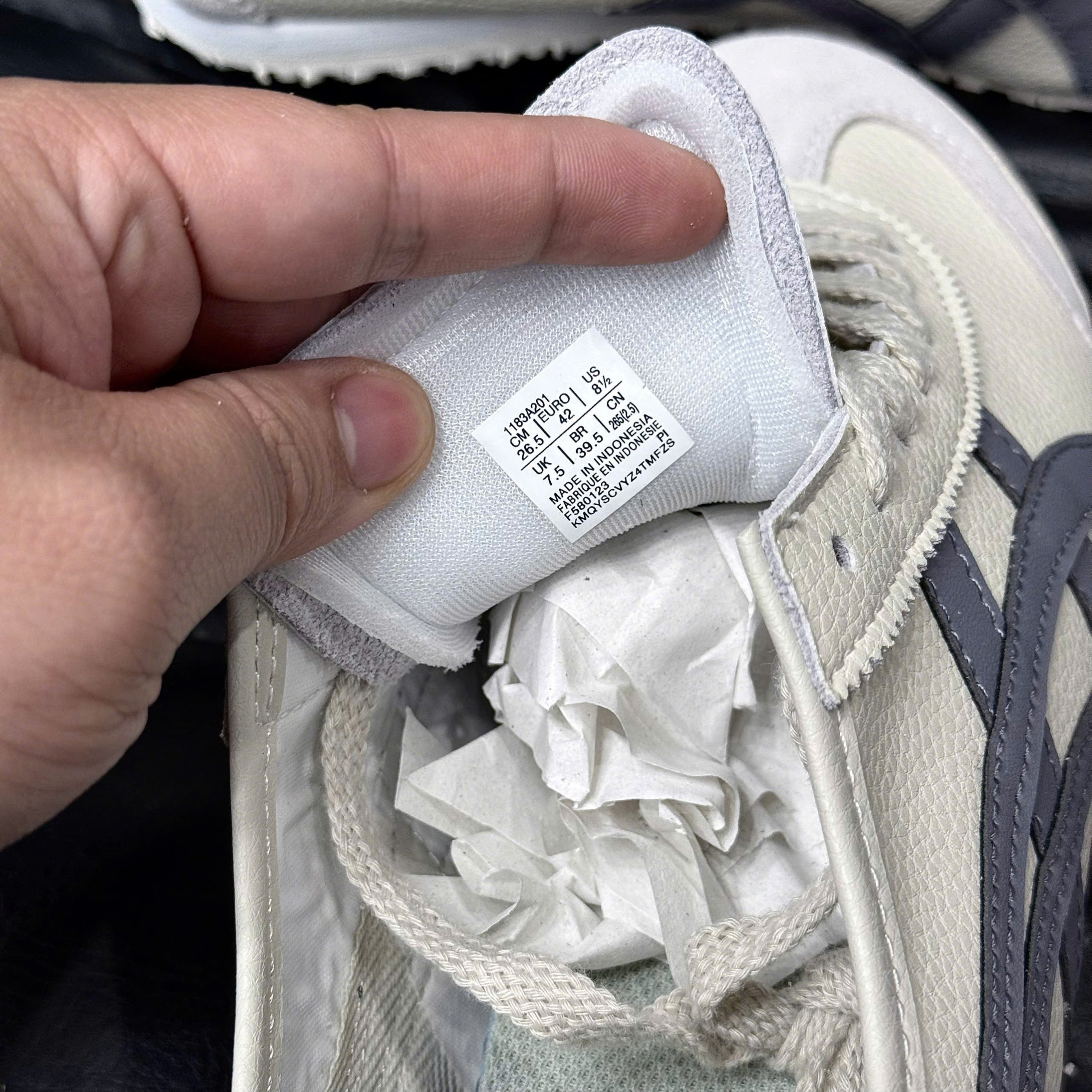 Giày Onitsuka Tiger Mexico 'Warm Grey' Like Auth Giày Onitsuka Tiger Mexico 'Warm Grey' Like Auth - Ảnh 7