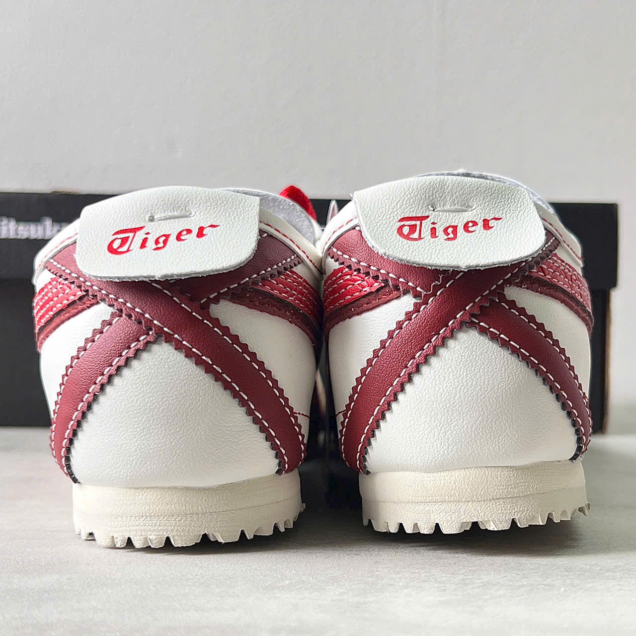 Giày Onitsuka Tiger Mexico Year Snake 2025 'White Red' Like Auth Giày Onitsuka Tiger Mexico Year Snake 2025 'White Red' Like Auth - Ảnh 5